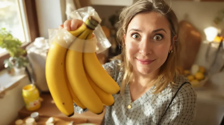« Elles ne noircissent plus » : mon astuce toute simple pour garder vos bananes bien fraîches très longtemps