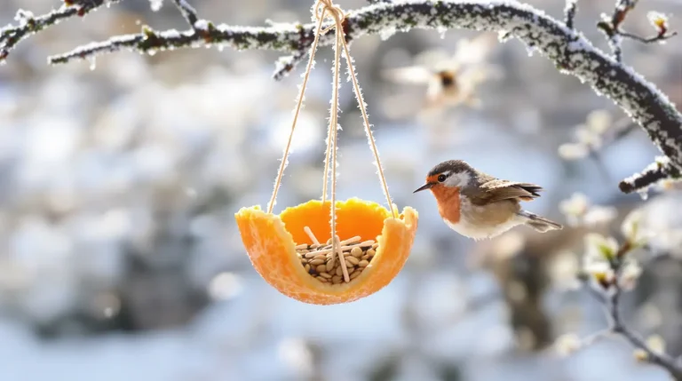 « Je l’ai posée hier, ils sont venus ce matin » : ma mangeoire maison à faire en 5 minutes attire les oiseaux