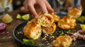 « À l’apéro, tout le monde m’a réclamé la recette » : ces bouchées croustillantes aux crevettes font un véritable carton