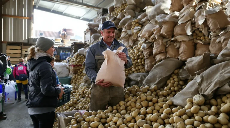 Pas-de-Calais : au lieu de les jeter, un agriculteur offre gratuitement ses pommes de terre invendues